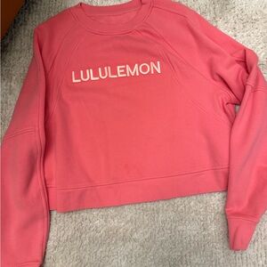 lululemon athletica Pink Sweatshirt